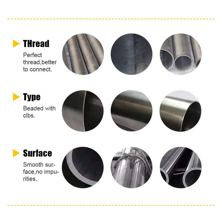 ASTM B466 UNS C70600/Cuni 90/10/BS 2871の鉱物および冶金学の継ぎ目が無い管のニッケル合金のステンレス鋼のC70600ニッケルの管