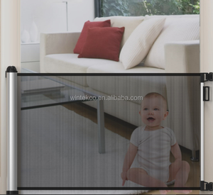 large retractable baby gate