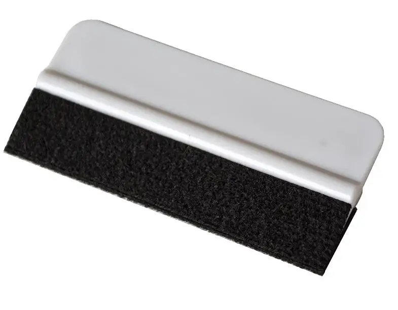10*4,5 см логотип мягкий белый фетр скребок Автомобилей Применение Инструменты