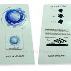 Microfiber mobile phone screen cleaner