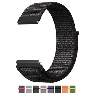 22mm 20mm Universal Nylon Watch Strap For Samsung Gear S3 S2 Classic Sport Replacement Watch Bands with Adjustable Closure