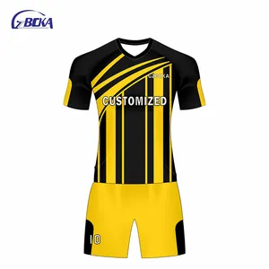 Catálogo de fabricantes de Negro Amarillo Equipo De Fútbol de alta calidad  y Negro Amarillo Equipo De Fútbol en Alibaba.com