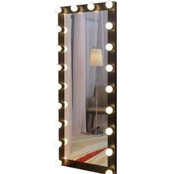 2018 Aluminum hollywood Led Bathroom Standing Flooring Decorative Wall Mirror