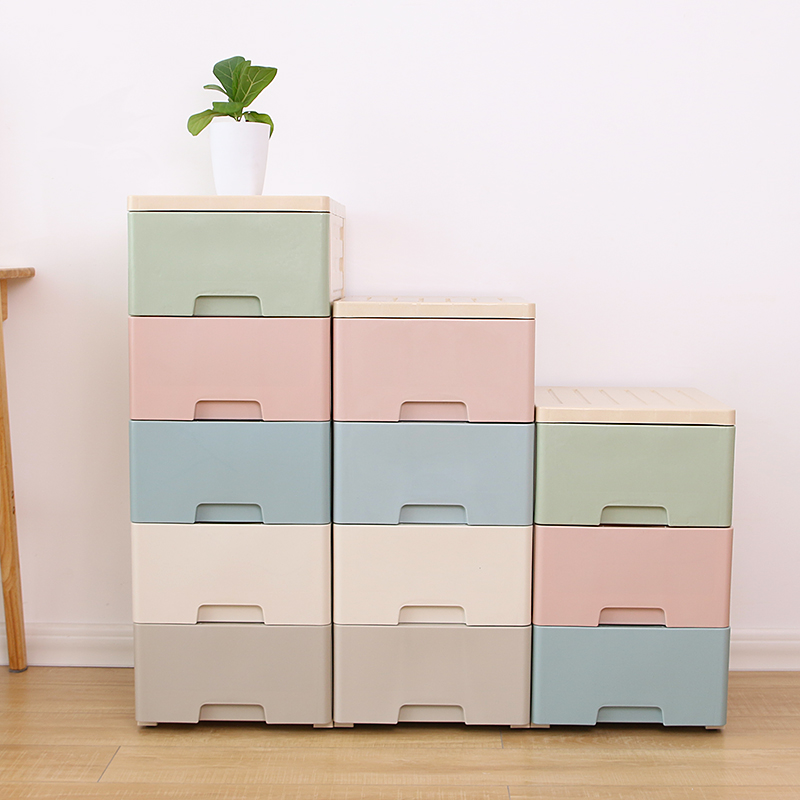 Пластиковый детский шкаф для хранения