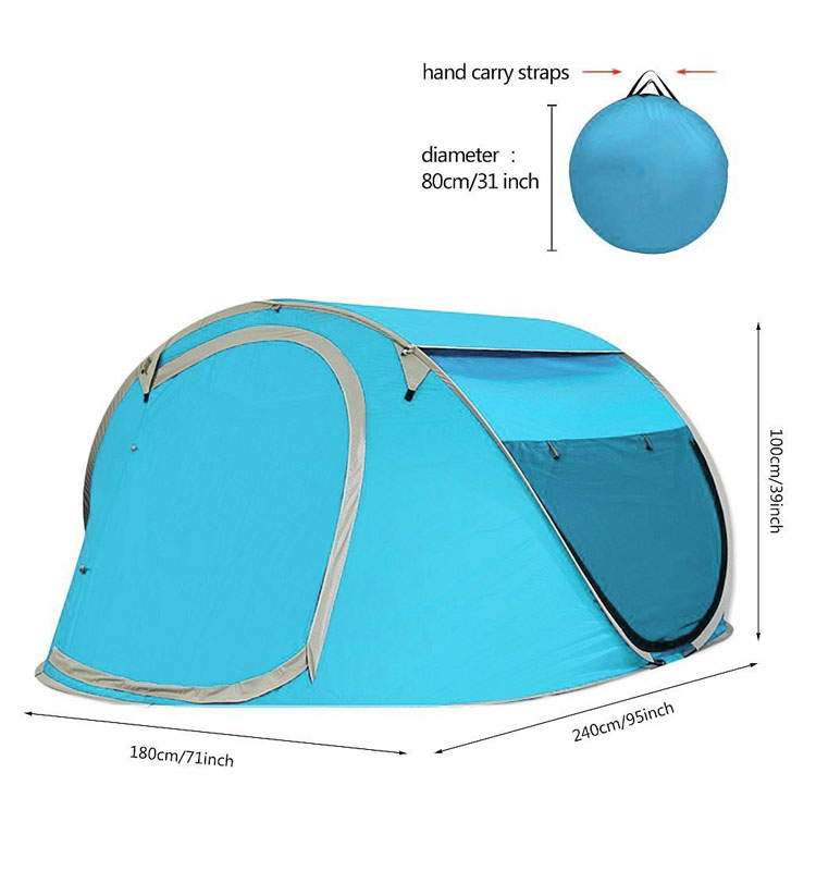 Wholesale pop up camping  tent ultralight tents camping outdoor tents double layer
