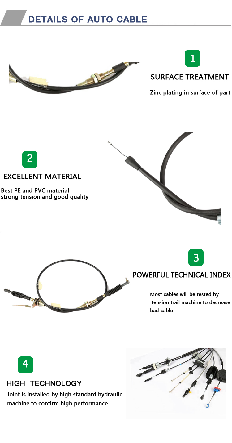 Gear Shift Cable 81326556278 for MAN TAG/S/X - OEM Quality