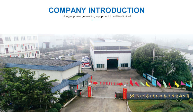 High efficiency water hydropower turbine generator 2 mw