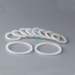 High Temperature Silicone Rubber O ring (1 pair) for 80 mm dia Alumina or Quartz Tube Furnace sealing - EQ-SOR-80