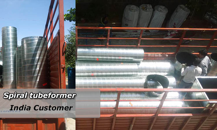 HVAC Spiral Duct forming machine spiro tubeformer