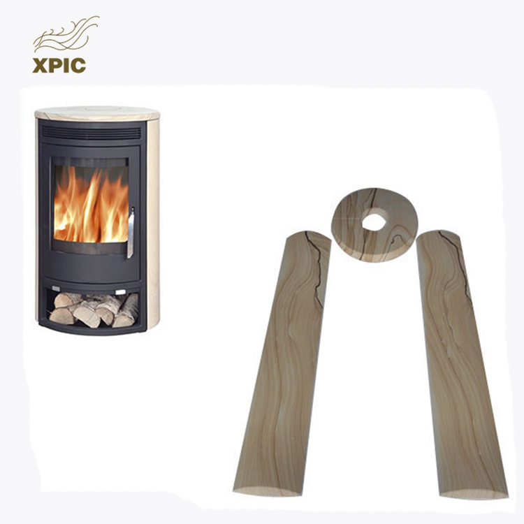 Оптовая продажа, роскошные рекламные печи в античном стиле, немецкие камины, печи для печей, каменные украшения