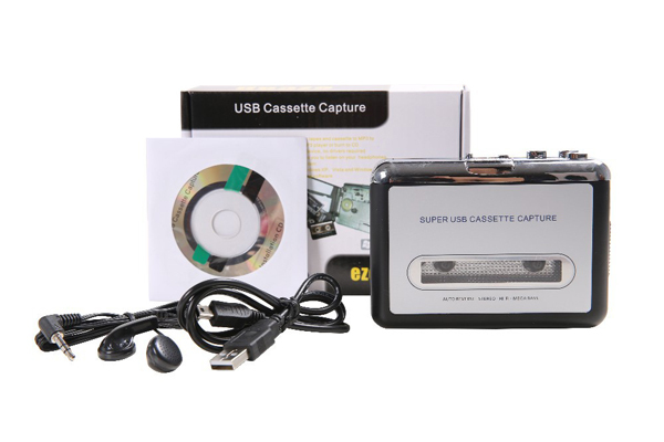 Ezcap218カセットテープをMP3ポータブルスーパーUSBカセット
