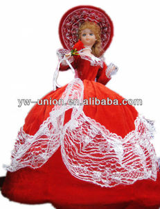 musical umbrella doll