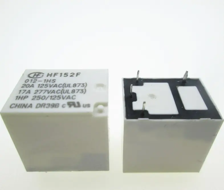 HF152F/024-1HT Power Relay 16A 24VDC 4 Pins x 10pcs