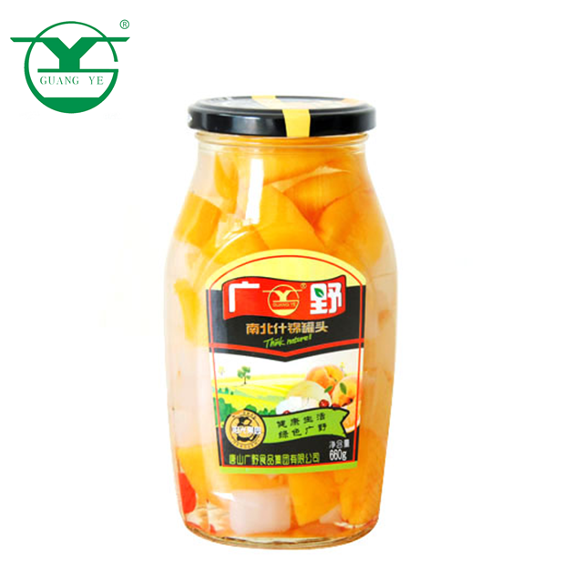 660 г фирменные консервированные фруктовые коктейли смешанные консервированные фрукты