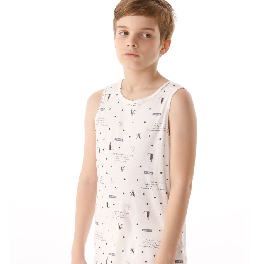 Новая детская одежда Детский жилет круглый воротник без рукавов на заказ майка