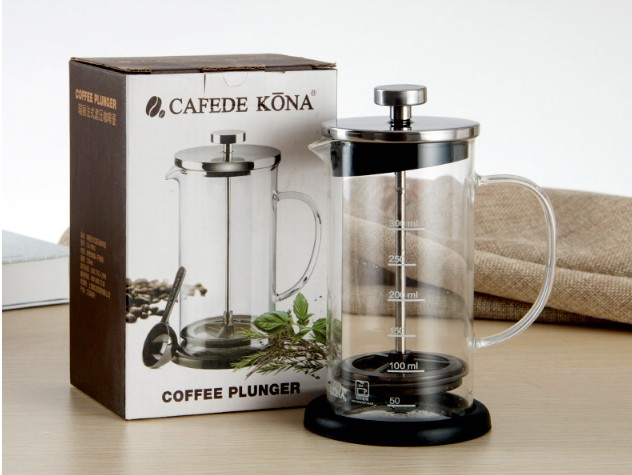 coffee french press coffee maker 300ml, 600ml, 800ml, 1000ml