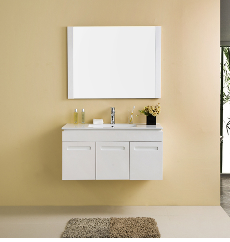 FSC certified bathroom cabinet Oem Luxury New Design Bathroom Cabinets European Modern Bathroom Vanity
