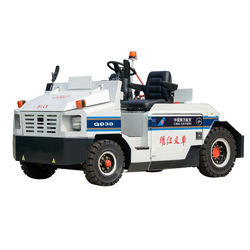 TRAILER electric towing tractor FOR CARGO LUGGAGE AIRPORT
