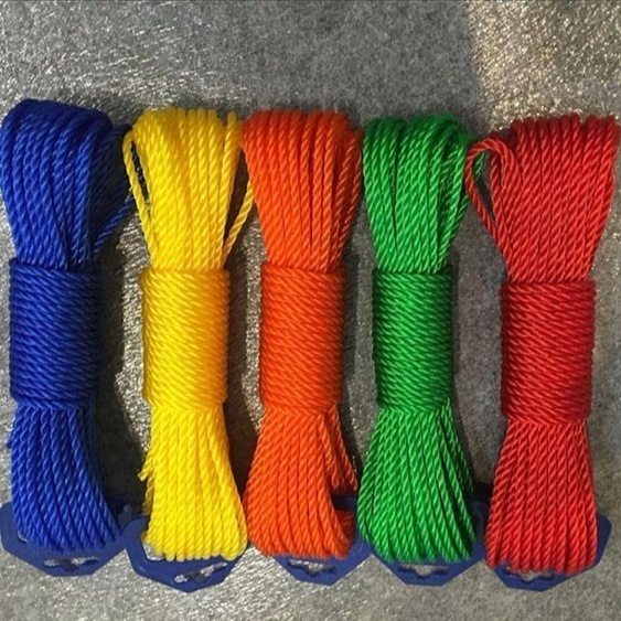 PE PP 3strand канат 3 мм 6 мм 10 мм 12 мм