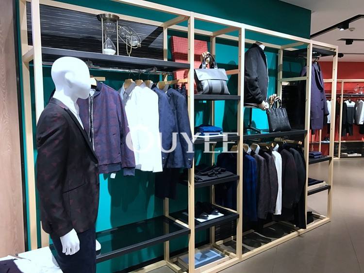 Magasin de vêtements de luxe personnalisé pour hommes Boutique de