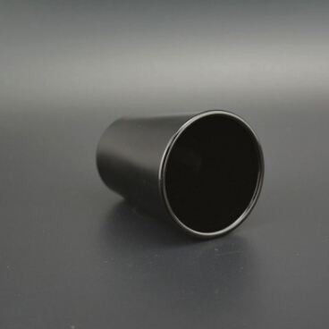 Haonai 60ml 2oz solid black color shot glass.