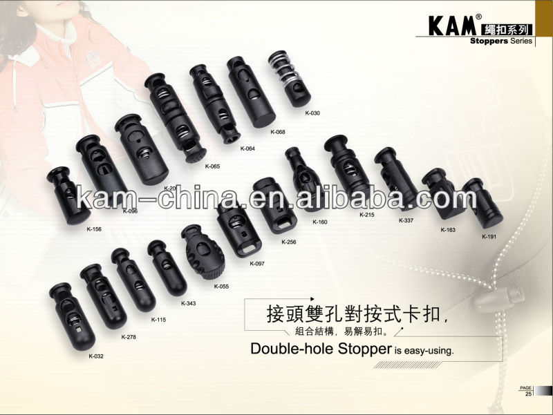 Пластиковая пробка с двумя отверстиями