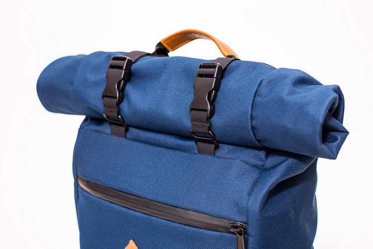 중국 공급자 탑 롤 백팩 방수 빈티지 롤 탑 노트북 백팩 배낭