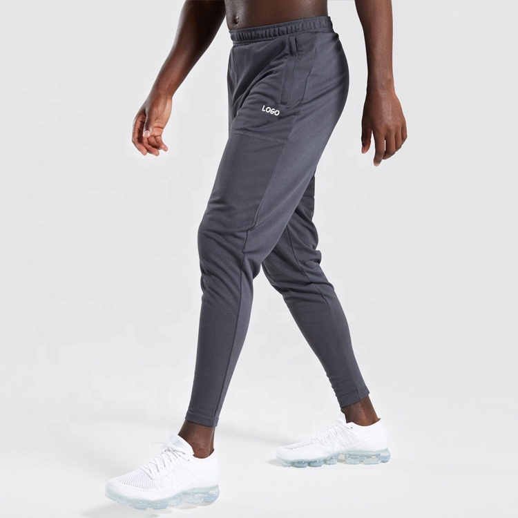Осенние новые мужские брюки для бега, повседневные брюки, спортивные штаны, серые эластичные тренировочные махровые хлопковые брюки для тренажерного зала, фитнеса, тренировок