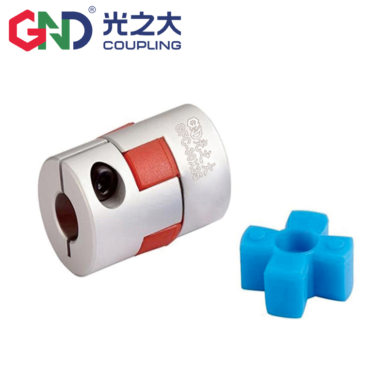 D30*L35 High Strength Flexiable Coupling Aluminium Alloy Plum Model Motor Shaft Coupler with Inner Diameter 10mm