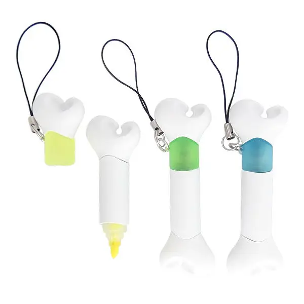 Костный хайлайтер со шнурком для телефона