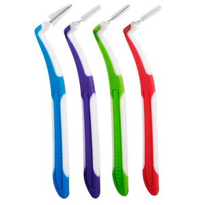 7 shape L shape interdental brush manufacturer OEM dupont bristle