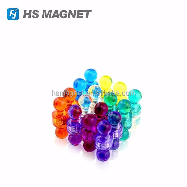 Высокое качество Магнитные нажимные булавки магниты pPush булавки для большого пальца