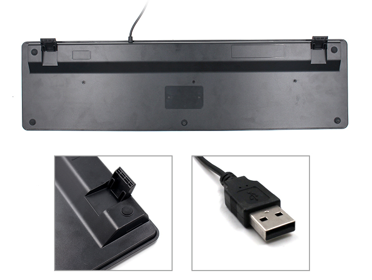 full size standard mutil-co<i></i>nnected wired keyboard for computer