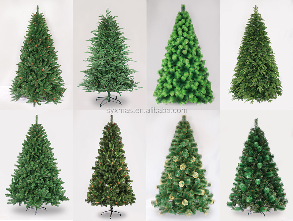 7.4 Feet PVC white lightschristmas trees large christmas decoration supplies-old pohon natal albero di natale arbol de navidad