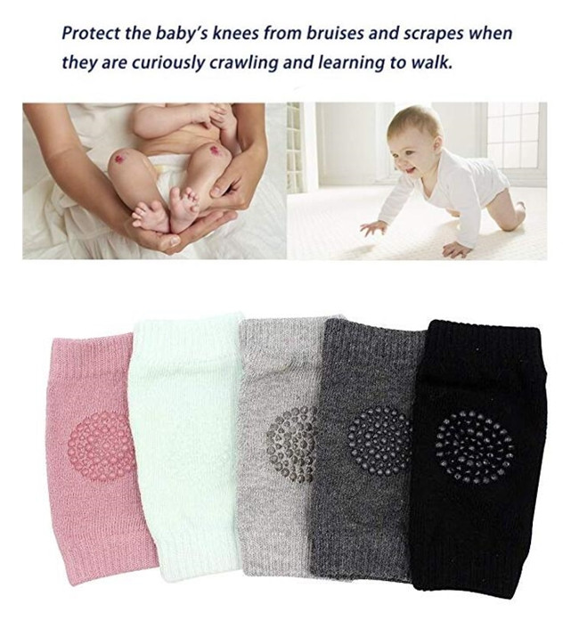 quality Baby Knee Pads, Crawling Anti-Slip Knee for Unisex Baby Toddlers 0-3 years