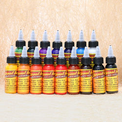 Wholesale- 16pcs/set Tattoo Machine Gun Kits Pigment Tool 30ml/bottle Tattoo Ink