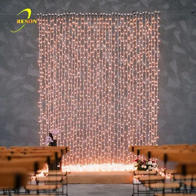 Outdoor Waterfall Christmas Ramadan Icicle Curtain Light