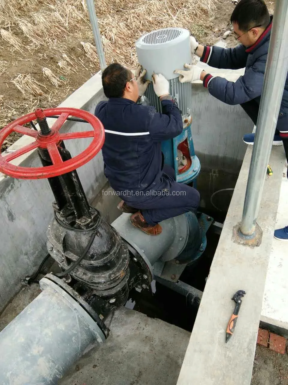 20kw brushless induction pressure type axial turbine, small hydro power generator,kaplan turbine for low water head