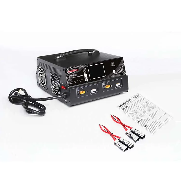 Ultra Power UP2400-6S 4X600W 25A 6S 22.2V LiPo LiHV Balance Battery Big Power Quad Four Ports Charger For Agriculture UAV Drone