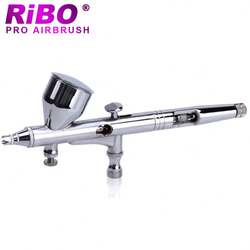 Wholesale precision color spray paint Mini Double-action 9cc Gravity Feed Air brush Spray Gun for Paint