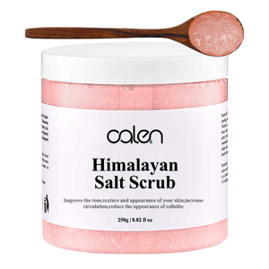 OEM Customized Organic Dead Skin Removing And Skin MoisturizingPink Himalayan Salt Scrub In Body Care