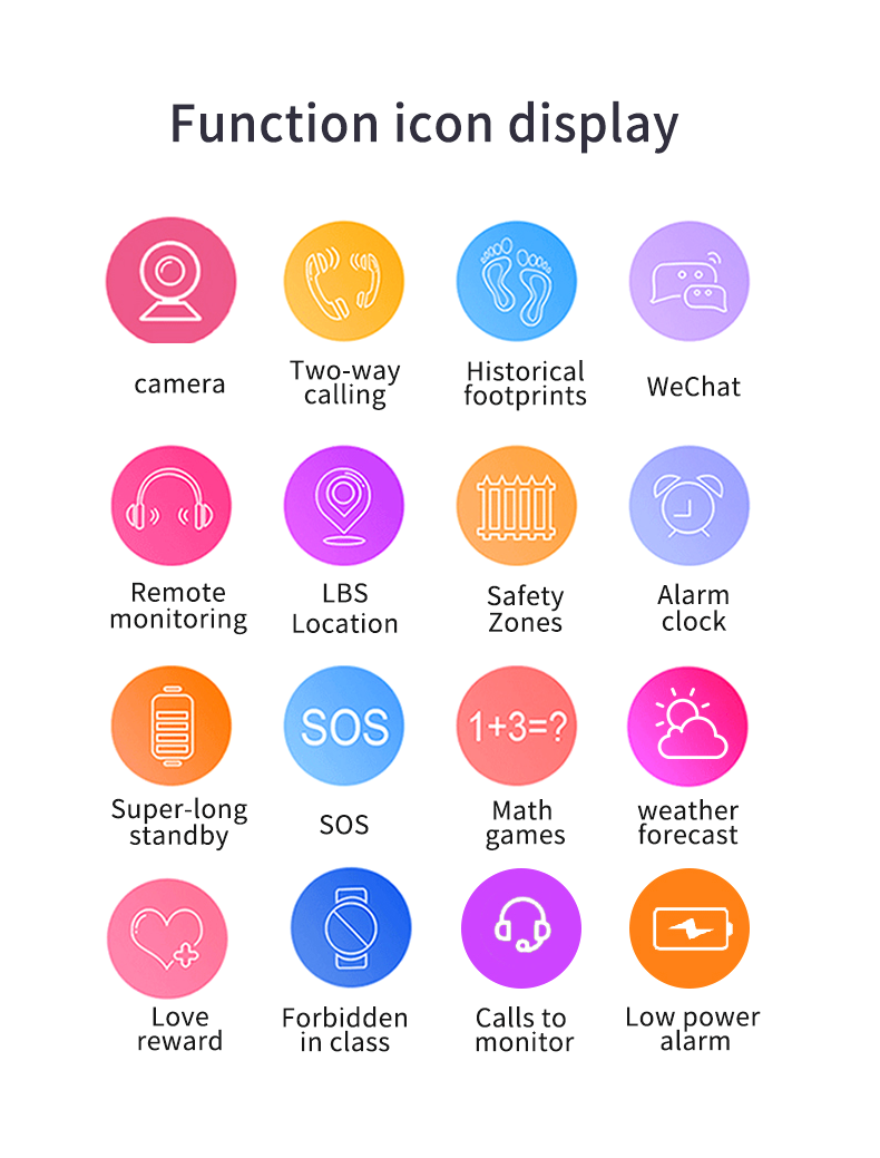 Q12/Q50/Q90/Q100 top sale sim card reloj intelligence baby wristwatches smart touch screen hours
