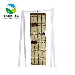Hanging shoes organizers & door fabric closet organizer