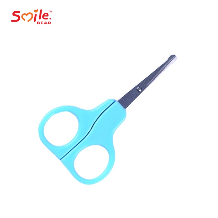 Hot sales stainless steel safe baby nail scissors
