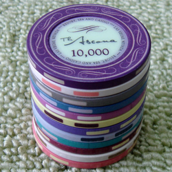 Professional Custom Logo Ceramic Casino Gaming Poker Chips 10g