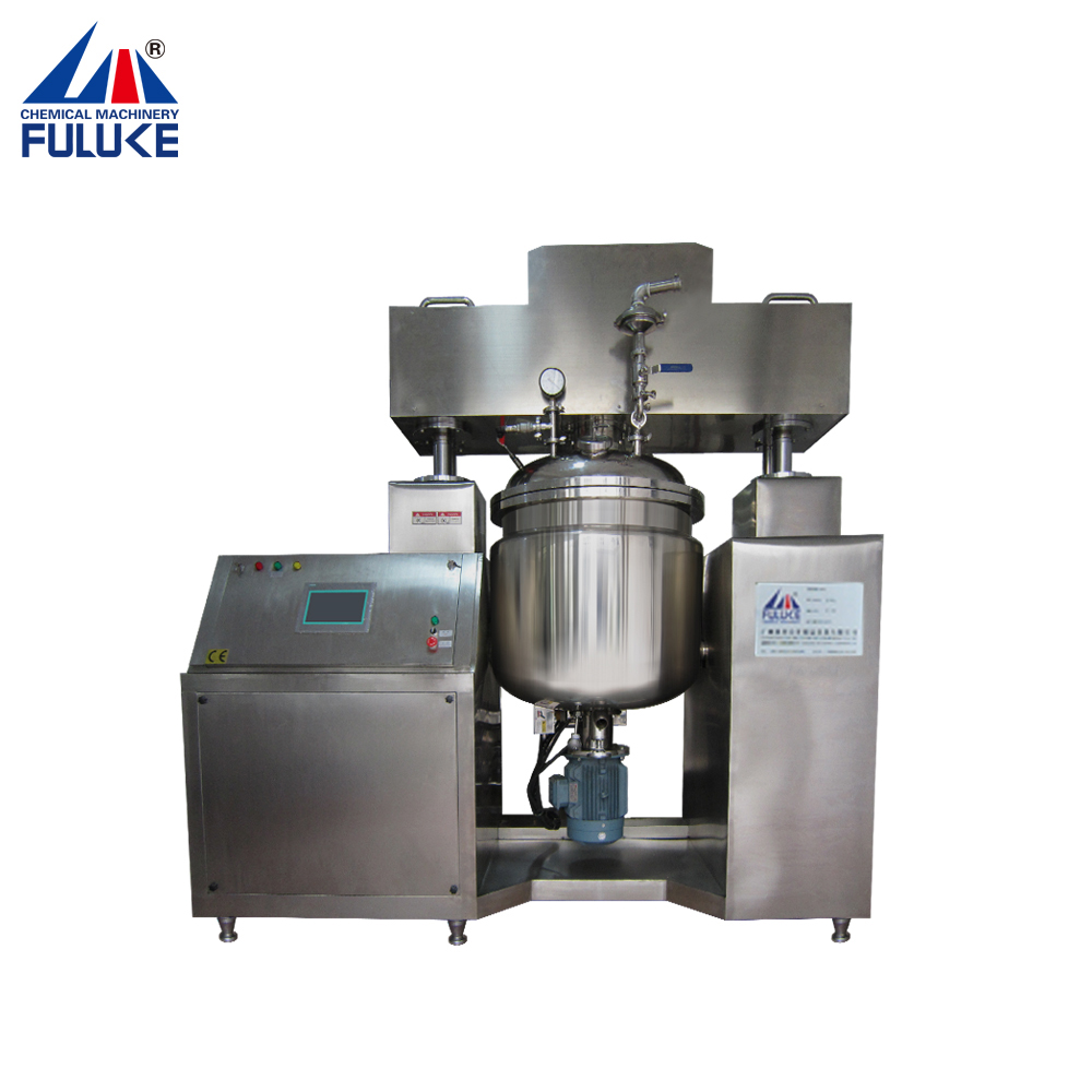 FMH гидравлический Лифт вакуум смешивающий гомогенизатор машина для лосьон Мазь с высоким сдвига