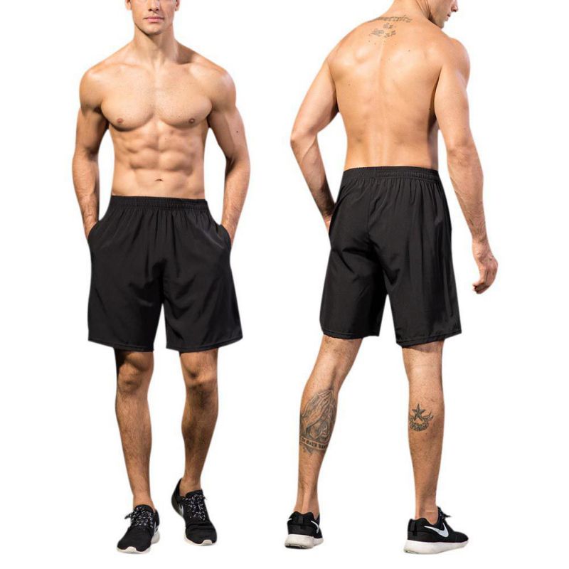 Woxianghe Mens Active Athletic Performance Shorts with Pockets Gymnastics Sports
