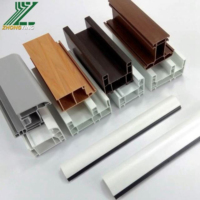 ISO Và Cấp Giấy Chứng Nhận Chất Lượng Cao Kinbon PVC Trắng Cửa Sổ Đầy Màu Sắc Sash UPVC Trượt Cửa Trượt CE Được Phê Duyệt UPVC Hồ Sơ