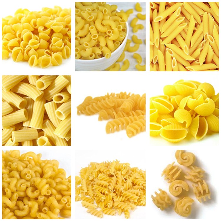 Industrial Pasta Macaroni Single Screw Extruder Making Machine Production Line