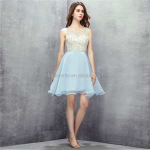 baby blue bridesmaid dresses short